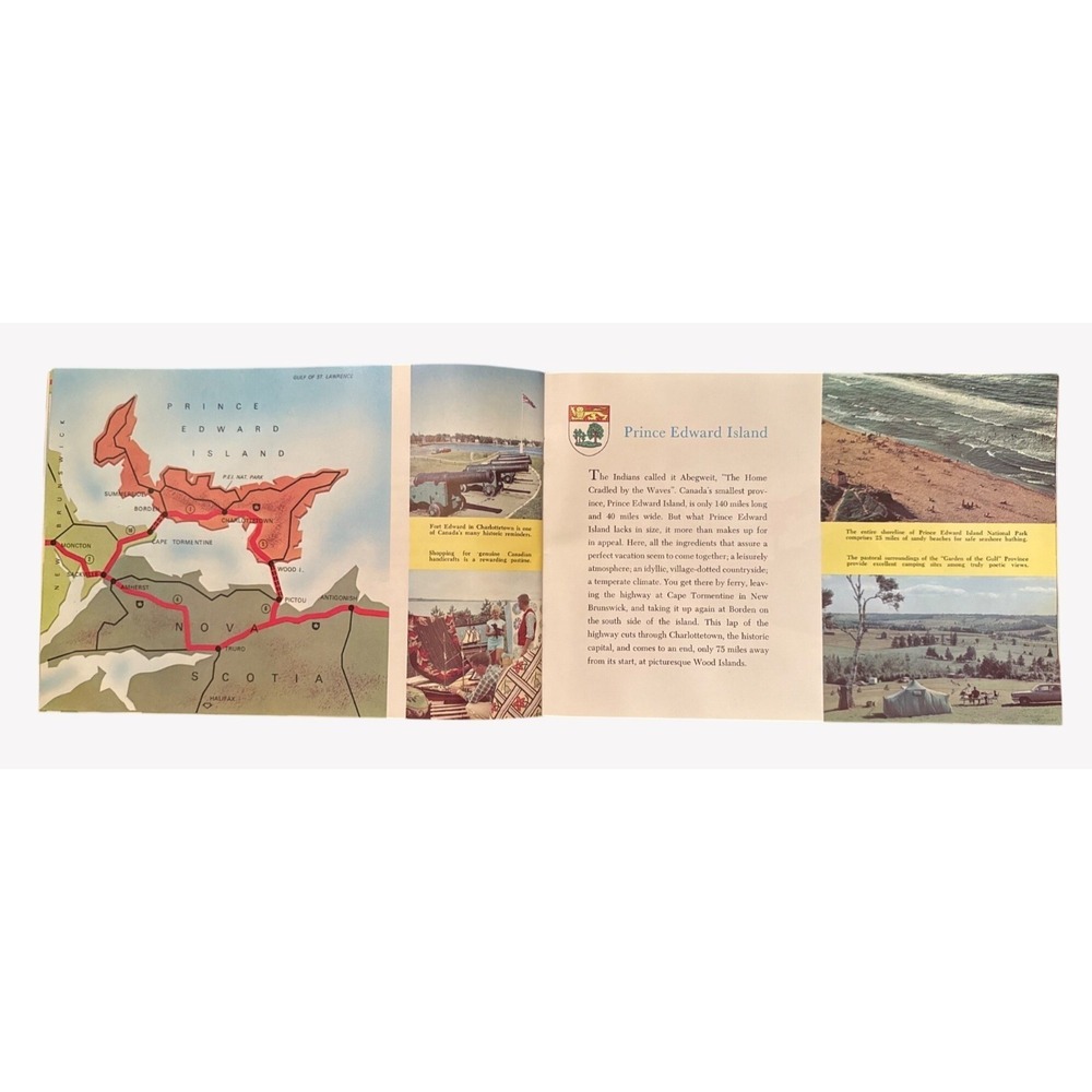 Adventure Along The Trans-Canada‎ Highway Travel Brochure 1960s Vintage Tourism - Picture 6 of 6